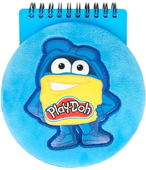 Notes na spirali Starpak pluszowy okrągły Play-Doh (5903246499421)