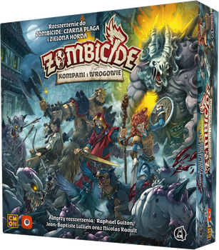 Dodatek do gry planszowej Portal Games Zombicide Companions and Enemies (5902560382624)