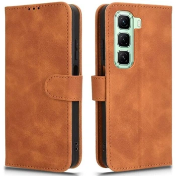 Чохол Deexe Classic Wallet для Infinix Hot 50 - Brown