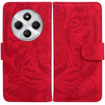 Чохол-книжка Deexe Tiger для Xiaomi Redmi 14C / Redmi A4 5G / Poco C75 - Red