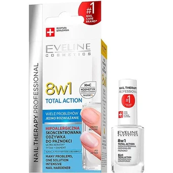 Средство для ногтей здоровые ногти Eveline Cosmetics 8в1 Nail Therapy 12 мл