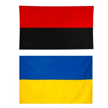 Набір прапорів (атлас) з кишенею під флагшток 90*140