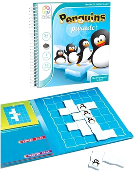 Gra planszowa SmartGames Magnetic Travel Penguins Parade (5414301518006)