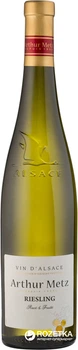 Вино Arthur Metz Selection Riesling AOP/AOC белое полусухое 0.75 л (3259360310404)