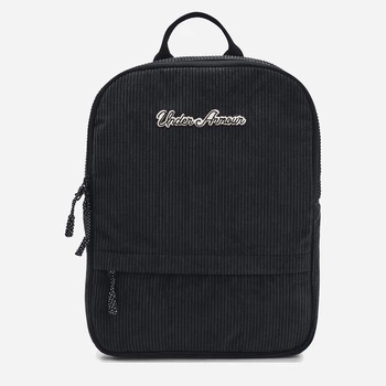 Рюкзак женский спортивный тканевый 10 л Under Armour Loudon Corduroy 1384676-001 Черный (197778085060)