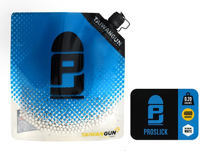 Страйкбольные шары Airsoft BBs PROSLICK P&J 0.20г 4000 шт.