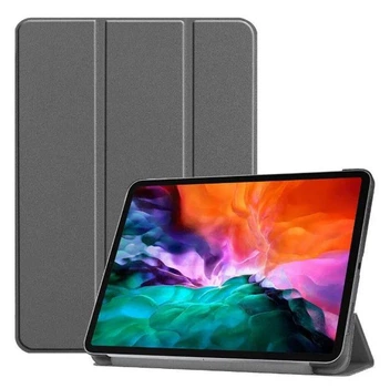 Чехол Smart Case на Apple iPad Pro 12.9" (2020) / чехол для планшета с функцией подставки / grey