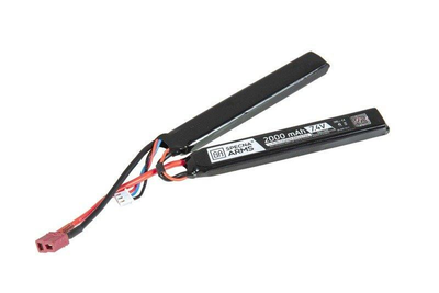 АккумуляторLiPo 7,4V 2000mAh 15/30C - 2-модульный - T-Connect (Deans) [Specna Arms] (для страйкбола)