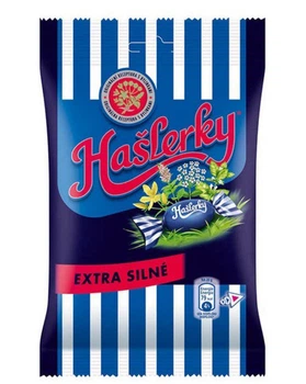 Льодяники Haslerky Extra Silne на травах 90 г