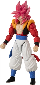 Figurka animowanej postaci Bandai Dragon Ball Stars Poseable Super Saiyan 4 Gogeta (3296580367658)