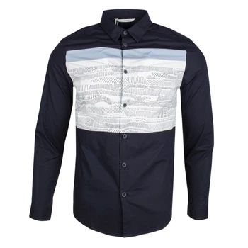 Рубашка мужская Slim Fit Jack&Jones Мультиколор XS 040823-894576