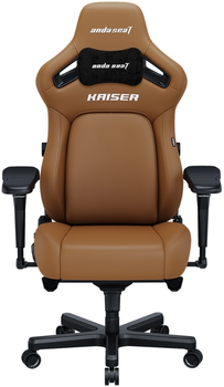 Кресло игровое Anda Seat Kaiser 4 Size L Brown Premium PVC (AD12YDDC-L-20-K-PV/C)