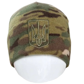 Зимняя флисовая шапка с гербом Ranger RA8954 55-57 Multicam