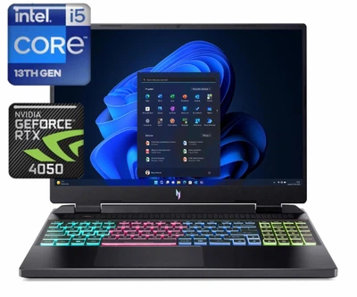 Ноутбук (2024) ГЕЙМЕРСЬКИЙ Acer Nitro 16 i5-13420H / 16GB / 512 GB / Win11x Licensed / RTX4050 / 16" 165Hz