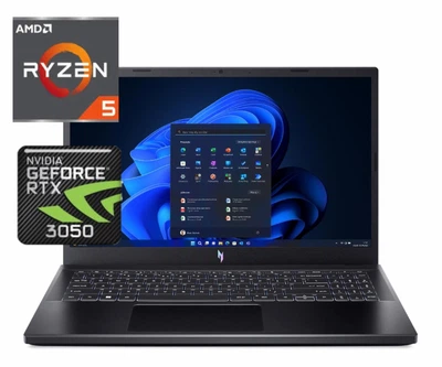 Ноутбук (2024) ГЕЙМЕРСКИЙ Acer Nitro V Ryzen 5-7535HS / 64GB / 1TB / RTX3050 / 15,6" 144Hz