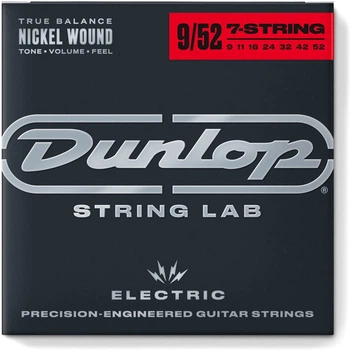Струни для 7-струнної електрогітари Dunlop DEN09527 Nickel Wound (R126407)