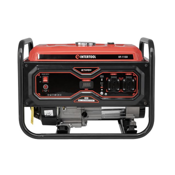 Генератор бензиновий/газовий STORM INTERTOOL DT-1133 (2.8/3 кВт, мідна обмотка)