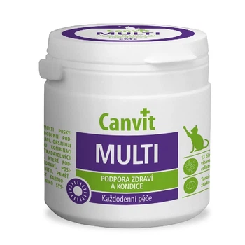 Витамины Canvit Multi for cats для укрепления иммунитета у котов всех возрастов 100 гр