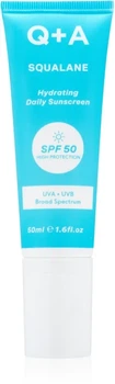 Увлажняющий солнцезащитный крем для лица Q+A Squalane Hydrating Daily Sunscreen 50 мл
