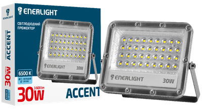 Прожектор ENERLIGHT ACCENT 30Вт 6500K (ACCENT30SMD120C)