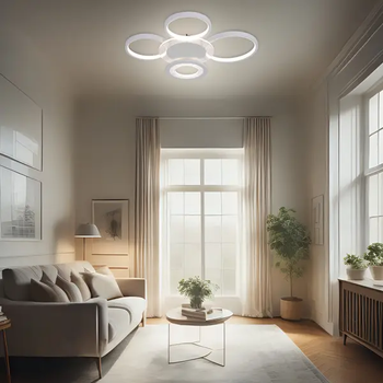 Led светильник с пультом ДУ 63,6W Vesta Miorro белый