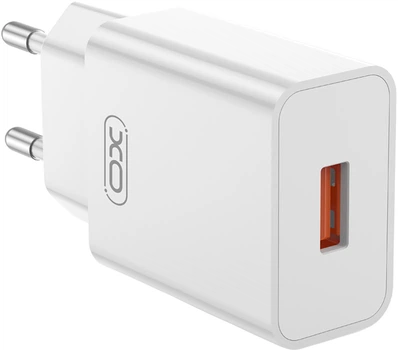 Сетевое зарядное устройство XO L127 QC18W USB-A White (L127.white)