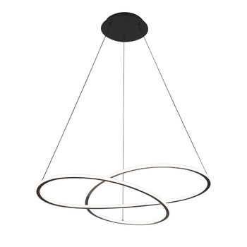 LED светильник функциональный VIDEX DECORA 110W VL-CLD-989-BK с пультом