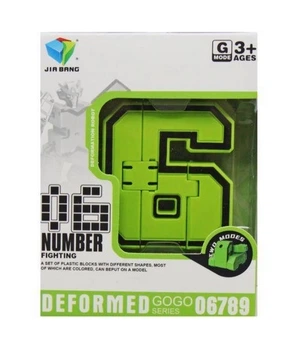 Трансформер-цифра 788-72 Y "Deformed Gogo Series", ціна за 1 штуку, в коробці (6976442211196) Вид 6
