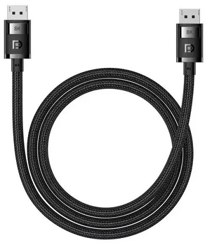 Кабель Baseus High Definition Series DP 8K to DP 8K Adapter Cable 1.5m B00633706111-01 Black