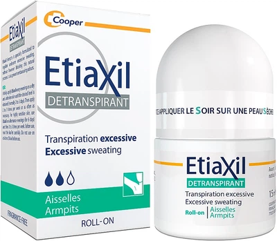 Антиперспірант тривалої дії кульковий для чутливої шкіри Etiaxil Sensitive 15 мл