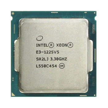 Процессор s1151 Intel Xeon E3-1225 V5, 3,3-3,7 МГц, 4-4 core, Intel HD P530, 80W (аналог i5-6500) Б/У