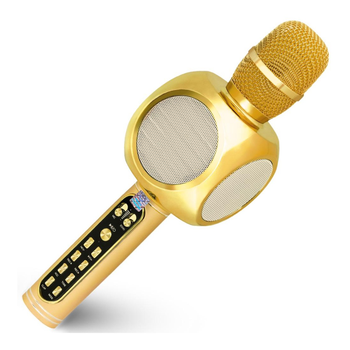 Бездротовий караоке мікрофон Magic Karaoke YS-90 Pro gold