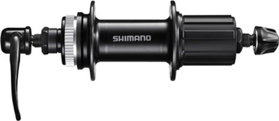 Втулка Shimano задняя 14Gx36H 8/9/10-SPEED,OLD:135 мм,AXLE:146 мм, (без стоп. кольца) QR:166 мм,FH-TX505-8 (04064)
