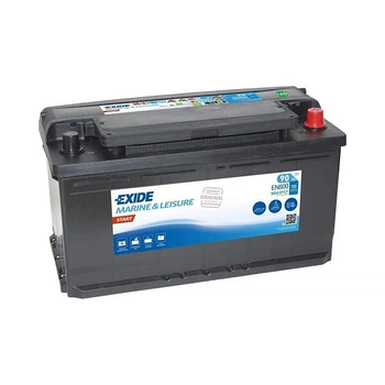 Лодочный аккумулятор 90Ач 800А "+" справа EXIDE, EN800