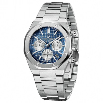 Мужские часы Pagani Design PD-1707 Silver-Blue