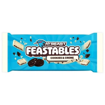 Шоколад Feastables Mr Beast Bar, Cream and Cookies 60g