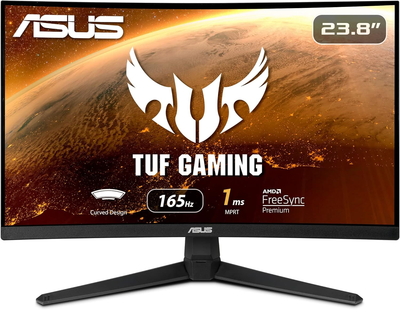 Монітор 24" Asus Curved Gaming Monitor VG24VQ1B (90LM0730-B02170)