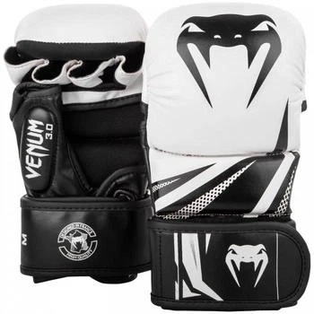 Рукавиці MMA Challenger 3.0 для занять змішаними єдиноборствами ММА, White(M)