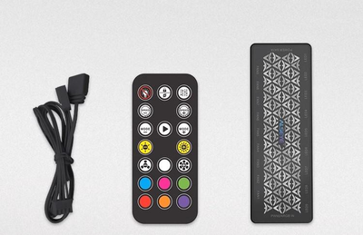 Хаб для кулеров ALSEYE A-Hub Pro Black c пультом ARGB