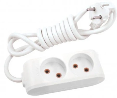Удлинитель сетевой VIKO by Panasonic Multi-Let 2 гнезда 2м