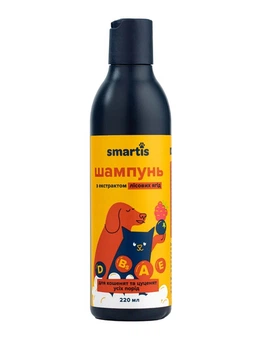 Шампунь Smartis с экстрактом лесных ягод для котят и щенков всех пород 220 мл