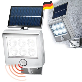 Світлодіодний сонячний прожектор Livarno Home Projecteur Solaire LED з датчиком руху