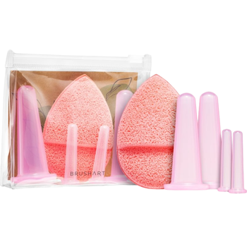 Набор для вакуумного массажа лица BrushArt Home Salon Facial Cupping Set