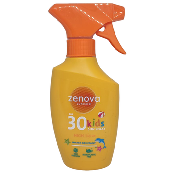 Сонцезахисний спрей Zenova Suncare Kids Sun Spray SPF 30 для дітей 200 мл