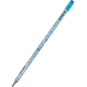 Олівець графітний з гумкою Kite Dog K24-056-1 4063276222916