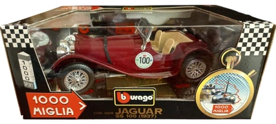 Эксклюзивная Модель Bburago JAGUAR SS 100 (1937) (Масштаб 1/18