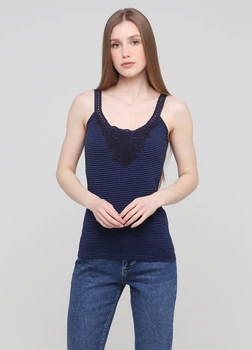 Женская майка Tommy Hilfiger TH1343W XS Темно-синий