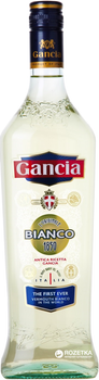Вермут Gancia Bianco солодкий 1 л 16% (8000420022790)