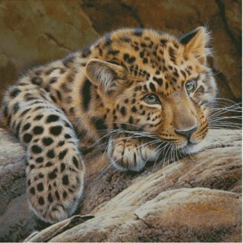 Набір для вишивання Gallery Stitch 029 Маленький леопард