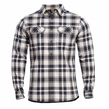 Сорочка Pentagon Drifter Flannel клітинка чорно-біла 3XL